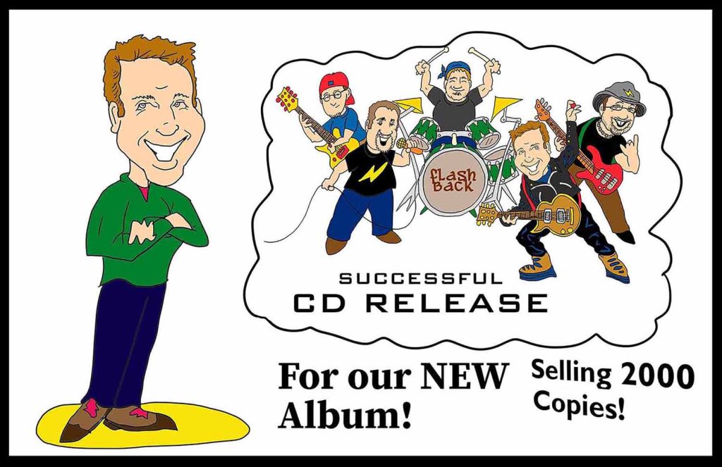 Manifesting Caricatures for dreams and goals.