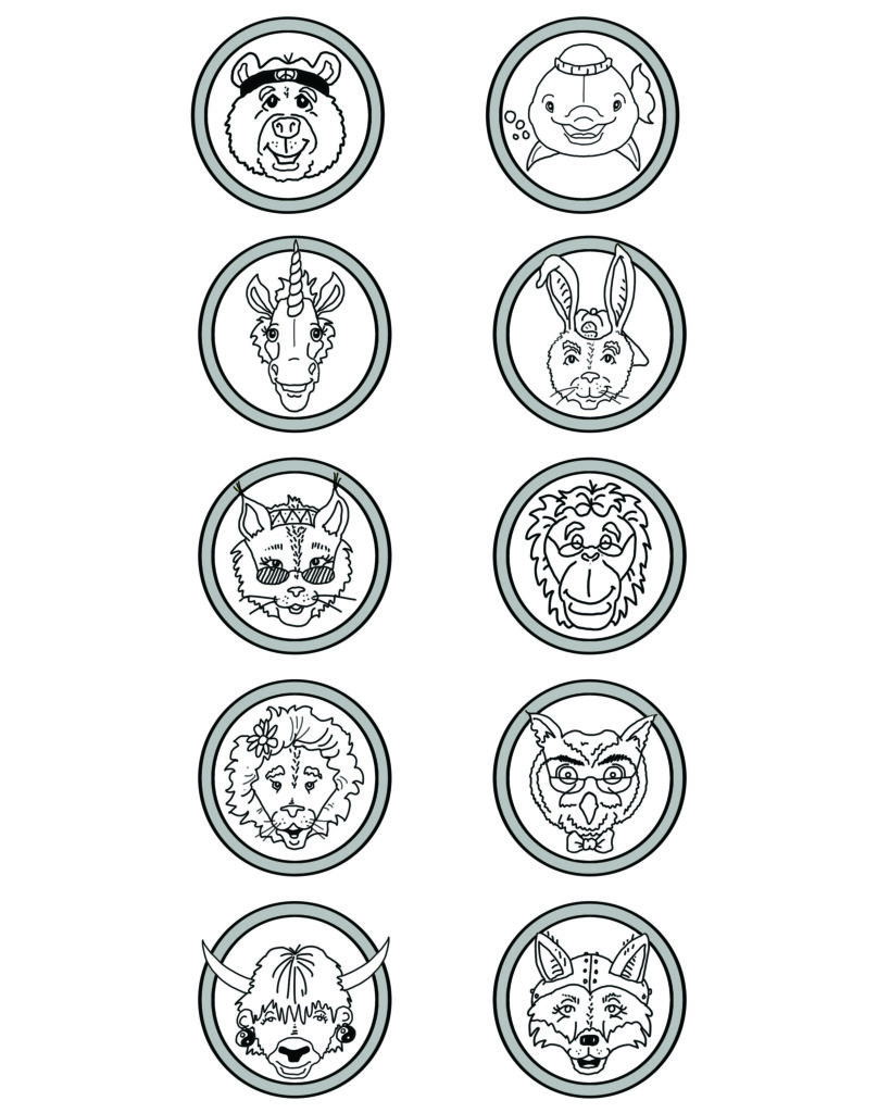Animal characters