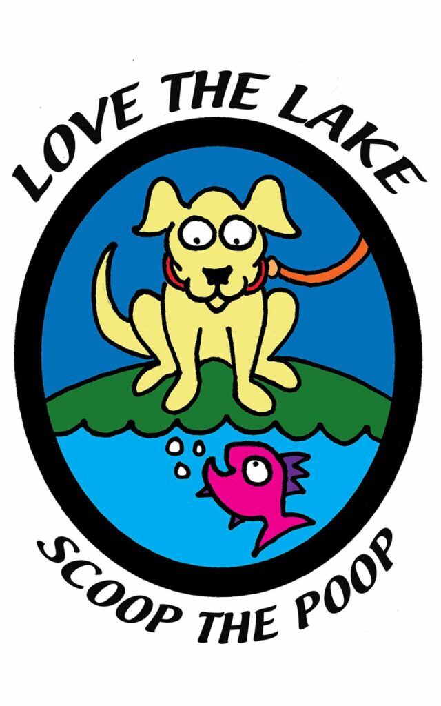 City wide image promoting a clean lake